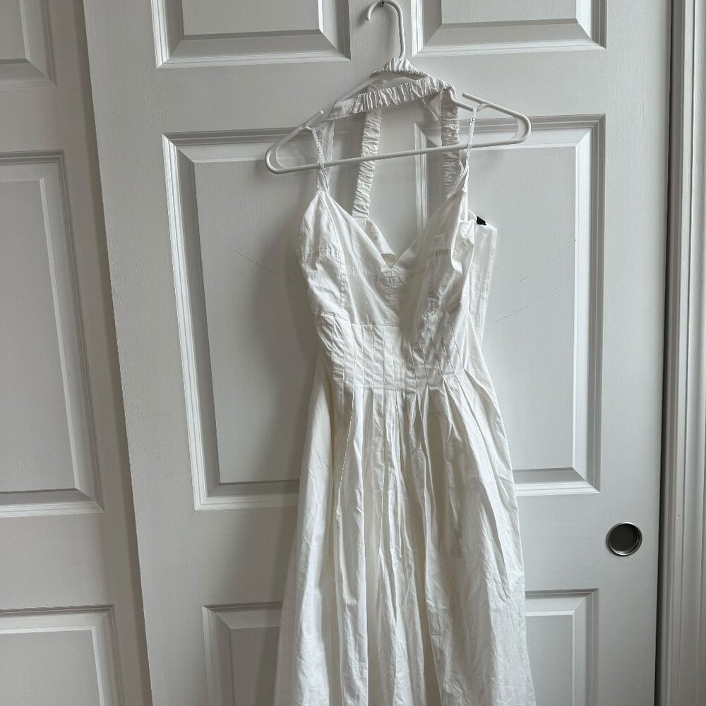 Lulus white halter dress